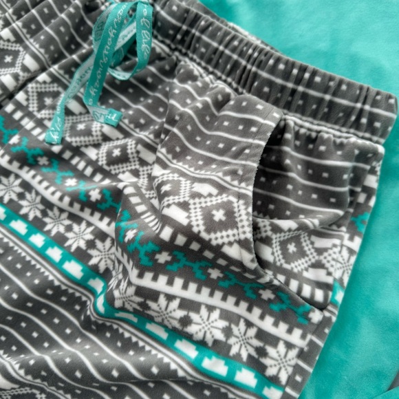 Muk Luks brand new Pajama set size XXL Silky Velour - Picture 5 of 7